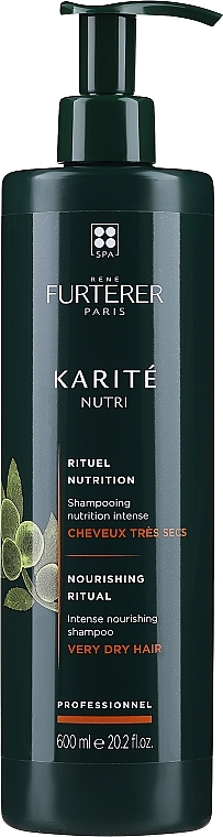 Intensywnie odżywczy szampon do włosów bardzo suchych - Rene Furterer Karité Nutri Nourishing Ritual Intense Nourishing Shampoo — Zdjęcie N2
