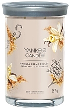 Kup Świeca zapachowa w szkle Vanilla Creme Brulee, 2 knoty - Yankee Candle Singnature