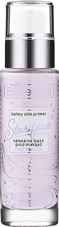 Naturalna odżywcza baza pod makijaż - Bielenda Starface Balmy Skin Primer — Zdjęcie N2