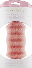 Gąbka - The Konjac Sponge Company Premium Six Wave Body Puff French Pink Clay — Zdjęcie N3