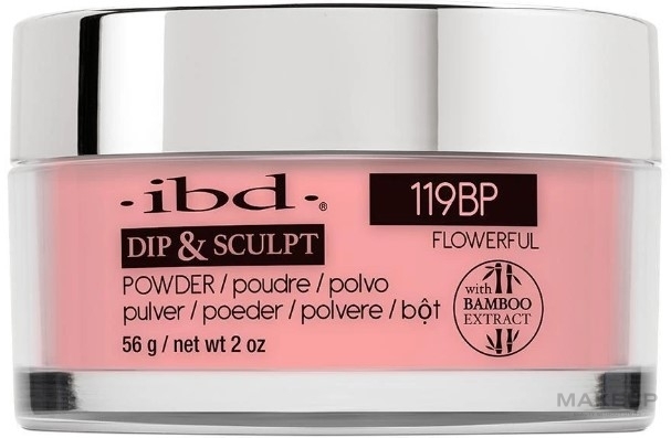 PRZECENA! Puder do paznokci - ibd Dip & Sculpt Powder * — Zdjęcie Flowerful