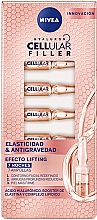 Ampułka do twarzy - NIVEA Cellular Filler Elasticity & Antigravity Ampoules — Zdjęcie N1