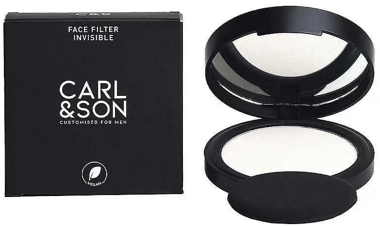 Półprzezroczysty puder do twarzy - Carl&Son Face Filter Invisible  — Zdjęcie N1