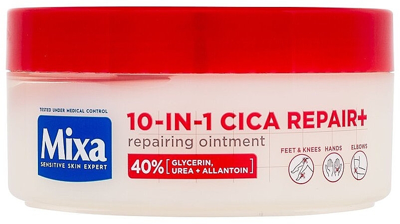 Maść do ciała 10 w 1 - Mixa 10-In-1 Cica Repair+ Repairing Ointment  — Zdjęcie N1