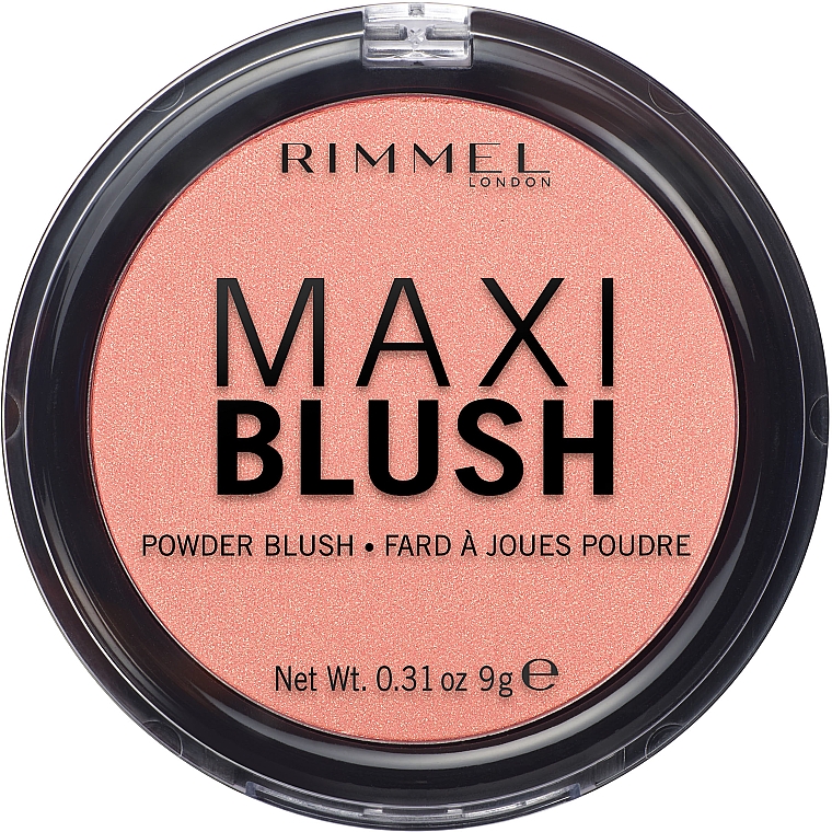Róż do policzków - Rimmel Maxi Blush Powder Blush — Zdjęcie N1