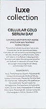 Regenerujące serum do twarzy na dzień - Lambre Luxe Collection Cellular Gold — Zdjęcie N3