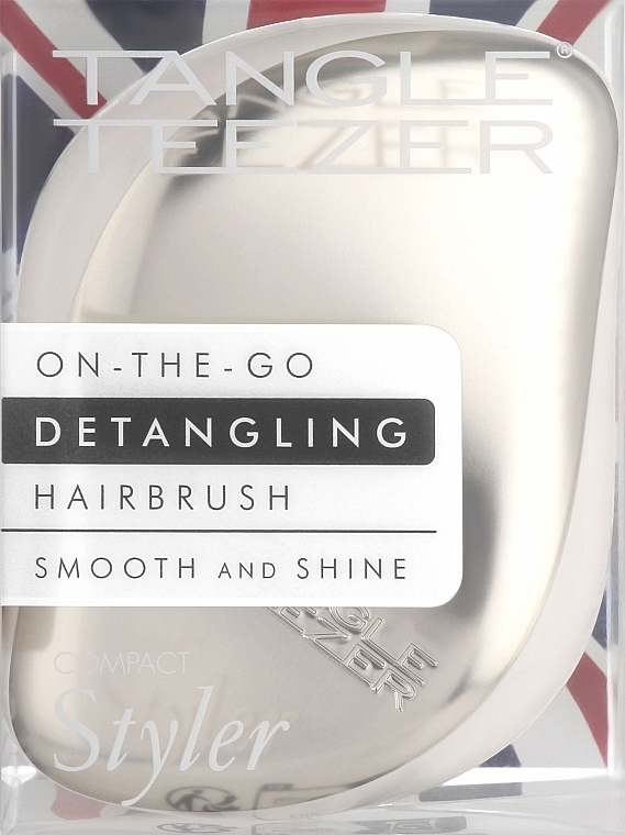 Kompaktowa szczotka do włosów - Tangle Teezer Compact Styler Cyber Metallics — Zdjęcie N1