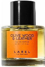 Label Olive Wood & Leather - Woda perfumowana — Zdjęcie N1