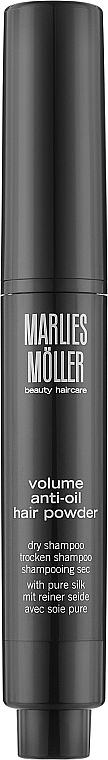 Suchy szampon zwiększający objętość z jedwabiem - Marlies Moller Specialists Volume Anti-Oil Hair Powder  — Zdjęcie N1