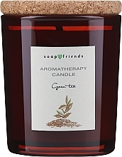 Świeca do aromaterapii o zapachu zielonej herbaty - Soap&Friends — Zdjęcie N1