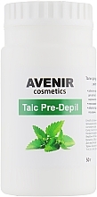 Talk do depilacji Mięta i mentol - Avenir Cosmetics Talc Pre-Depil — Zdjęcie N2