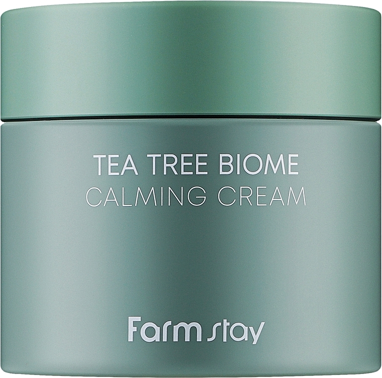 Krem do twarzy z drzewem herbacianym do skóry problematycznej - FarmStay Tea Tree Biome Calming Cream  — Zdjęcie N1