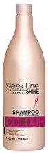 Kup Szampon do włosów farbowanych - Stapiz Sleek Line Repair & Shine Colour Shampoo