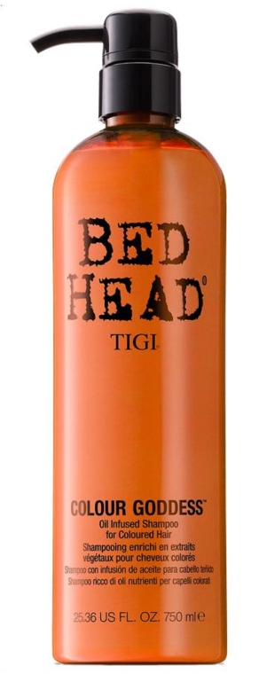 Szampon do włosów farbowanych - Tigi Bed Head Colour Goddess Oil Infused Shampoo — Zdjęcie N5