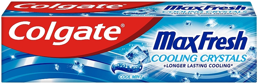Odświeżająca oddech pasta do zębów - Colgate Max Fresh Cooling Crystal — Zdjęcie N1