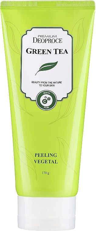 Peeling na bazie zielonej herbaty - Deoproce Premium Green Tea Peeling Vegetal — Zdjęcie N1