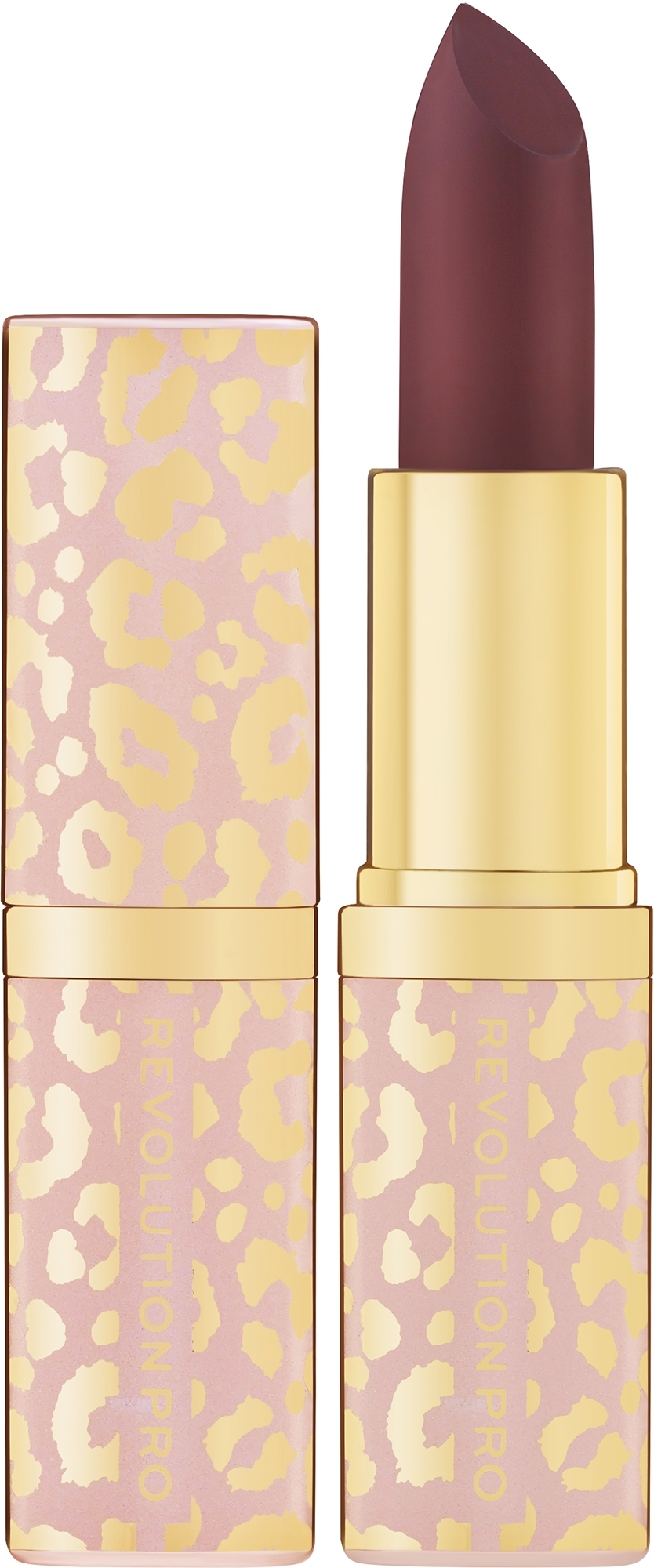 Satynowo-matowa szminka do ust - Revolution PRO New Neutral Satin Matte Lipstick — Zdjęcie Plush