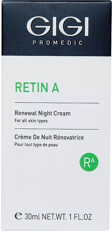 Odbudowujący krem do twarzy na noc - Gigi Retin A Renewal Night Cream — Zdjęcie N2