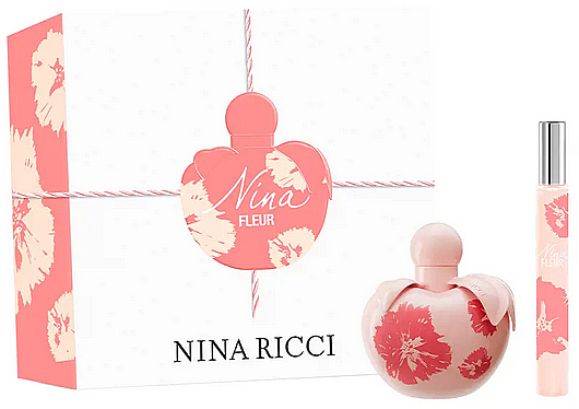 Nina Ricci Nina Fleur - Zestaw (edt 50 ml + edt/mini 10 ml) — Zdjęcie N1