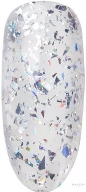 WYPRZEDAŻ Hybrydowy lakier do paznokci - NeoNail Confetti UV Hybrid Color * — Zdjęcie Silver