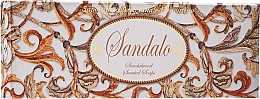 Kup Zestaw naturalnych mydeł w kostce Drzewo sandałowe - Saponificio Artigianale Fiorentino Sandalwood (soap/3pcsx100g)