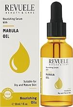 Odżywcze serum z olejkiem marula - Revuele Nourishing Serum — Zdjęcie N2