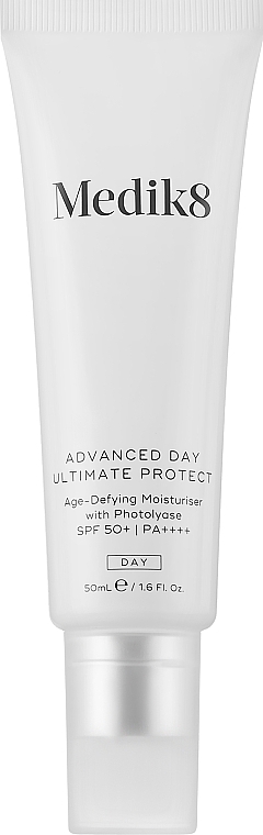 Przeciwstarzeniowy krem przeciwsłoneczny do twarzy - Medik8 Advanced Day Ultimate Protect SPF 50/PA++++ — Zdjęcie N1