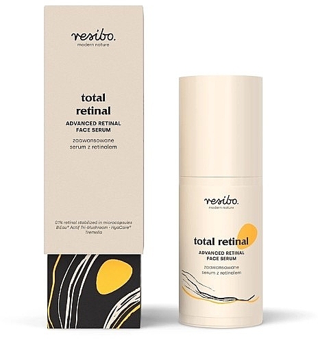 Serum do twarzy z retinolem - Resibo Total Renital Advanced Retinal Face Serum — Zdjęcie N1