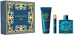 Versace Eros Parfum - Zestaw (parfum/100ml+parfum/mini/10ml + sh/gel/150ml) — Zdjęcie N1