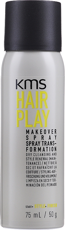 Spray dodający włosom objętości - KMS California HairPlay Make Over Spray — Zdjęcie N1