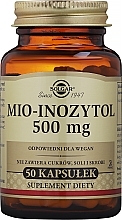 Kup Suplement diety Mio-inozytol, 500 mg - Solgar