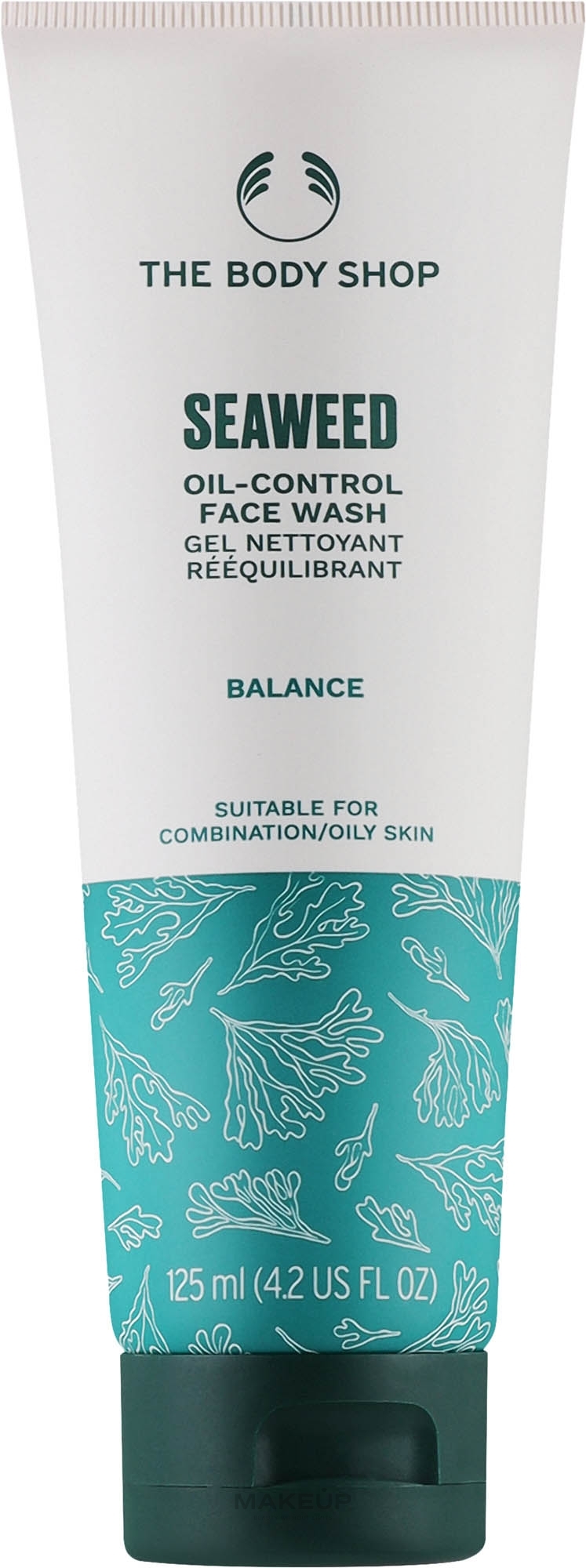 Żel oczyszczający do twarzy z wodorostami - The Body Shop Seaweed Oil-Control Face Wash — Zdjęcie 125 ml