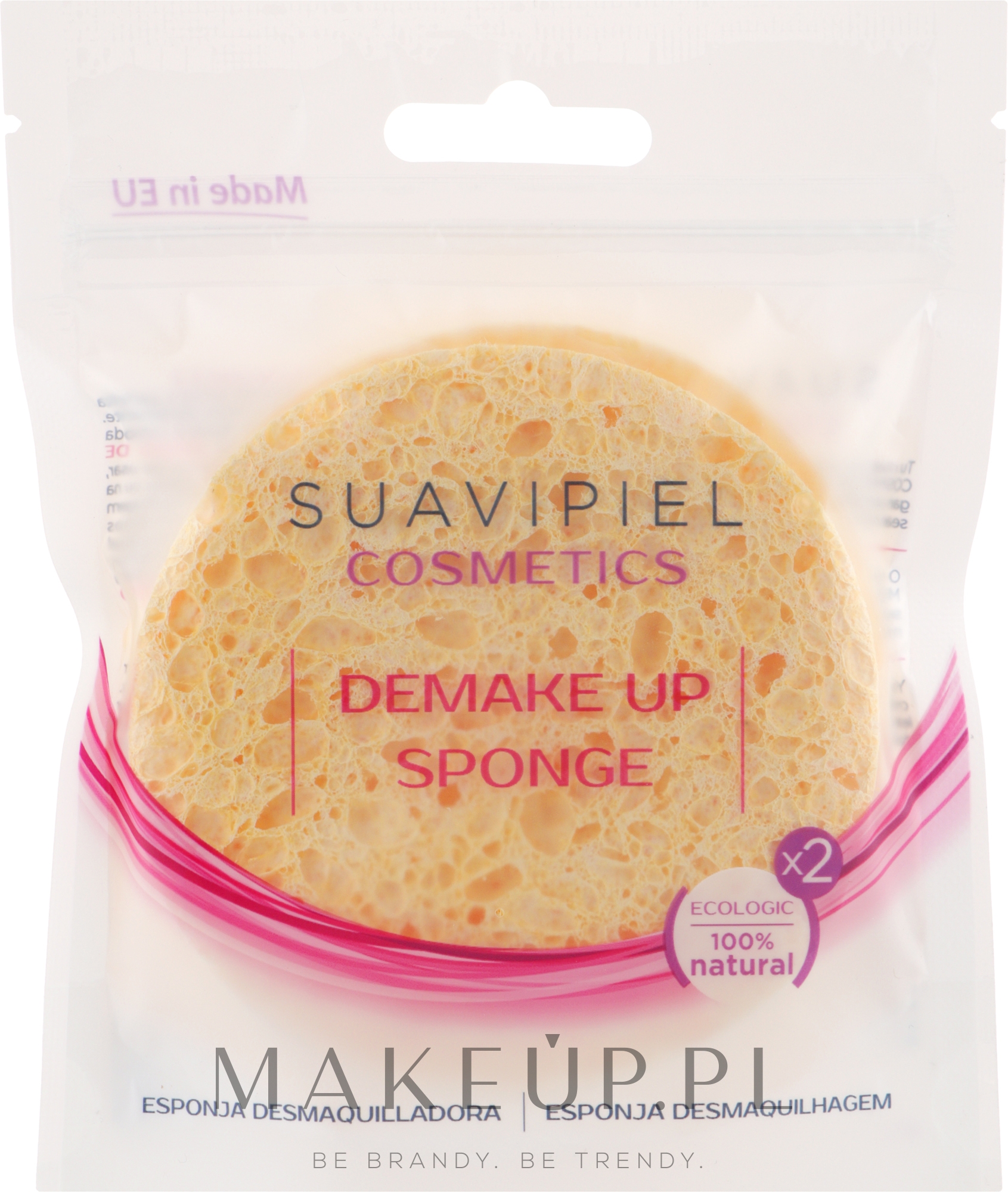 Gąbka do demakijażu - Suavipiel Cosmetics DemakeUp Sponge — Zdjęcie 2 szt.