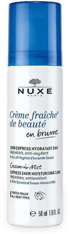 Krem w mgiełce 24h - Nuxe Creme Fraiche De Beaute Cream-In-Mist Express 24h — Zdjęcie N1