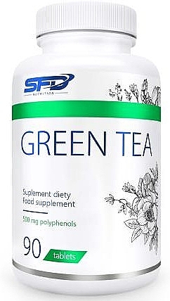 Suplement diety Zielona herbata - SFD Nutrition Green Tea 500 mg — Zdjęcie N1