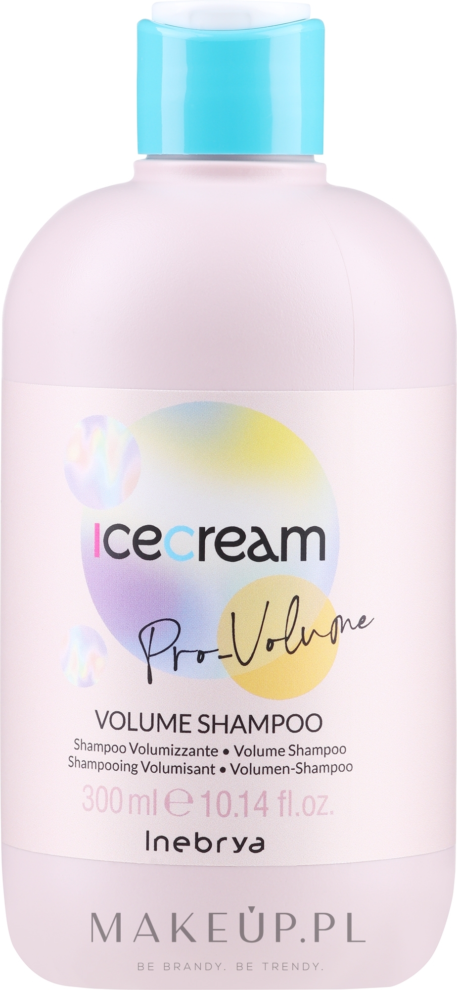 Szampon dodający objętości włosom cienkim i bez życia - Inebrya Ice Cream Pro-Volume Shampoo — Zdjęcie 300 ml