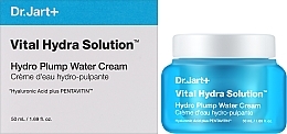 Krem-żel nawilżający do twarzy - Dr. Jart+ Vital Hydra Solution Hydro Plump Water Cream — Zdjęcie N2