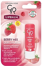 Balsam do ust Berry Mix - Golden Rose Lip Balm Berry Mix SPF 15  — Zdjęcie N1