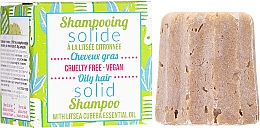 Kup Szampon w kostce do włosów tłustych z Werbeną - Lamazuna Solid Shampoo For Oily Hair With Litsea Cubeba