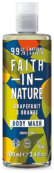 Żel pod prysznic Grejpfrut i pomarańcza - Faith In Nature Grapefruit & Orange Body Wash — фото N3