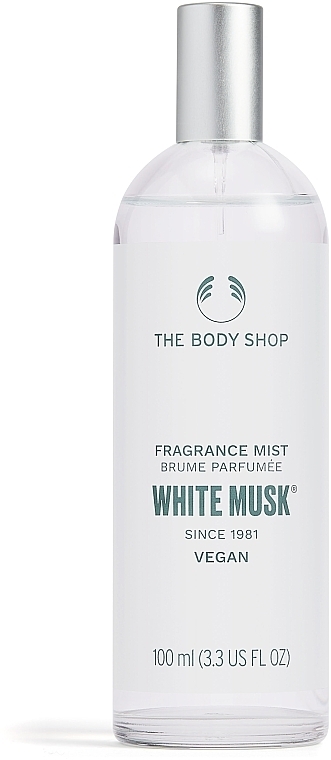 The Body Shop White Musk Fragrance Mist Vegan - Perfumowana mgiełka do ciała — Zdjęcie N1