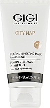Platynowa maska do twarzy i dekoltu - Gigi City NAP Platinum Heating Mask — Zdjęcie N1