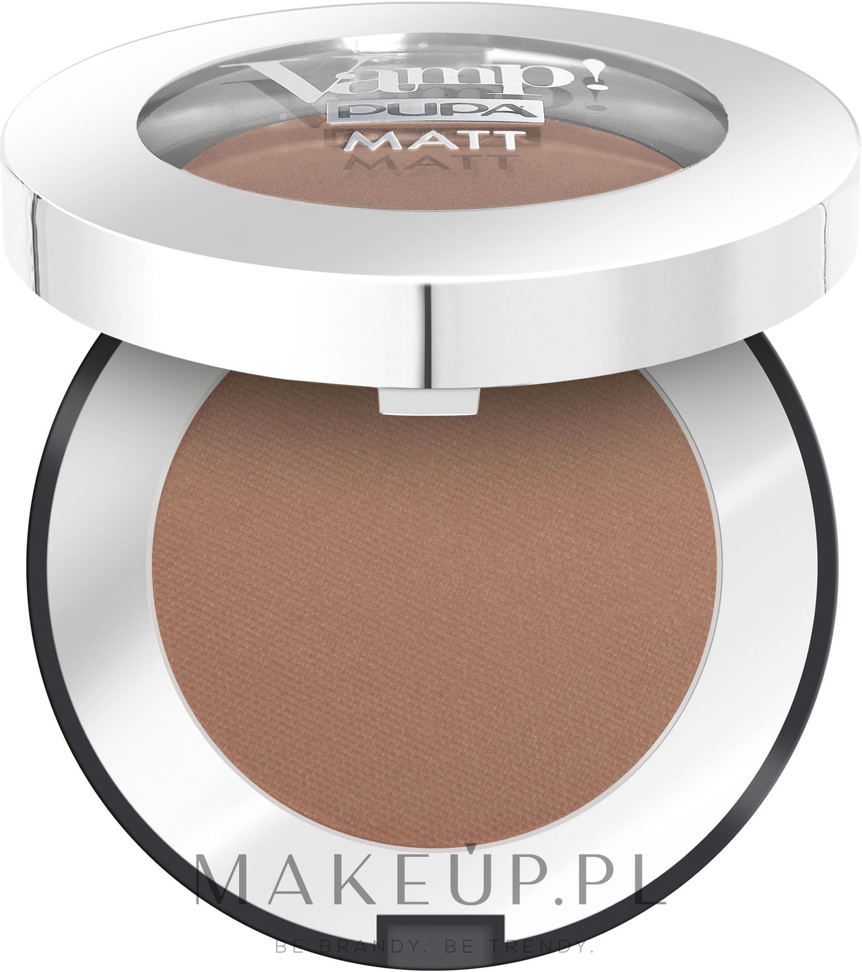 Matowy cień do powiek w kompakcie - Pupa Vamp! Matt Eyeshadow — Zdjęcie 040 - Warm Nude