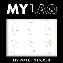 Kup Naklejki na paznokcie Znaki zodiaku - MylaQ My Water Sticker 