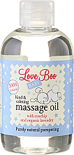 PRZECENA! Kojący olejek do masażu dla dzieci - Love Boo Baby Kind & Calming Massage Oil * — фото N2