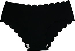 Damskie majtki bezszwowe, czarne - Lolita Accessories — Zdjęcie N1
