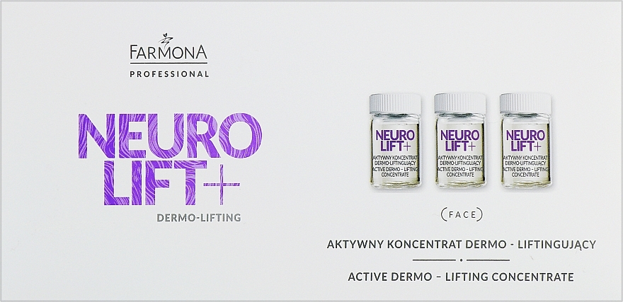 PRZECENA! Aktywny koncentrat dermo-liftingujący - Farmona Professional Neurolift+ Active Dermo-lifting Concentrate * — Zdjęcie N1