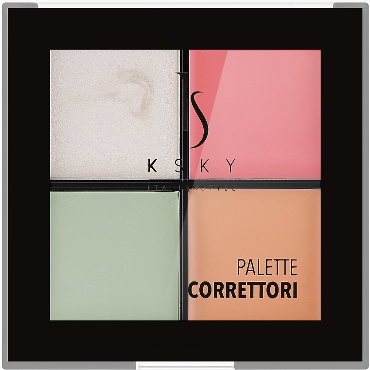 Paleta korektorów do twarzy - KSKY Concealer Palette — Zdjęcie N2