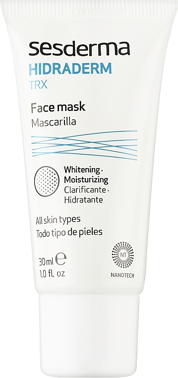 Maseczka wygładzająca do twarzy - SesDerma Laboratories Hidraderma TRX Face Mask — Zdjęcie N1