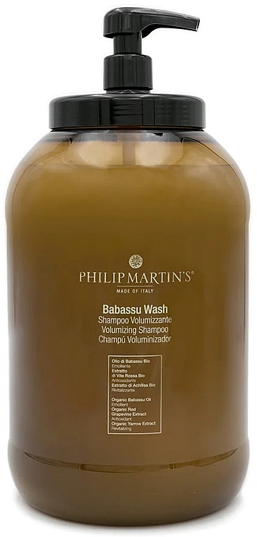 Szampon zwiększający objętość włosów - Philip Martin's Babassu Wash Volumizing Shampoo — Zdjęcie N5